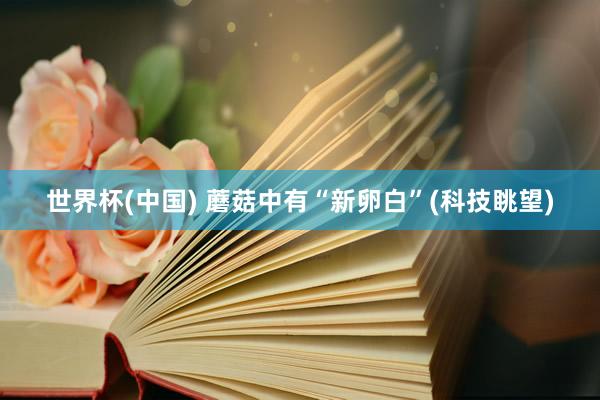 世界杯(中国) 蘑菇中有“新卵白”(科技眺望)